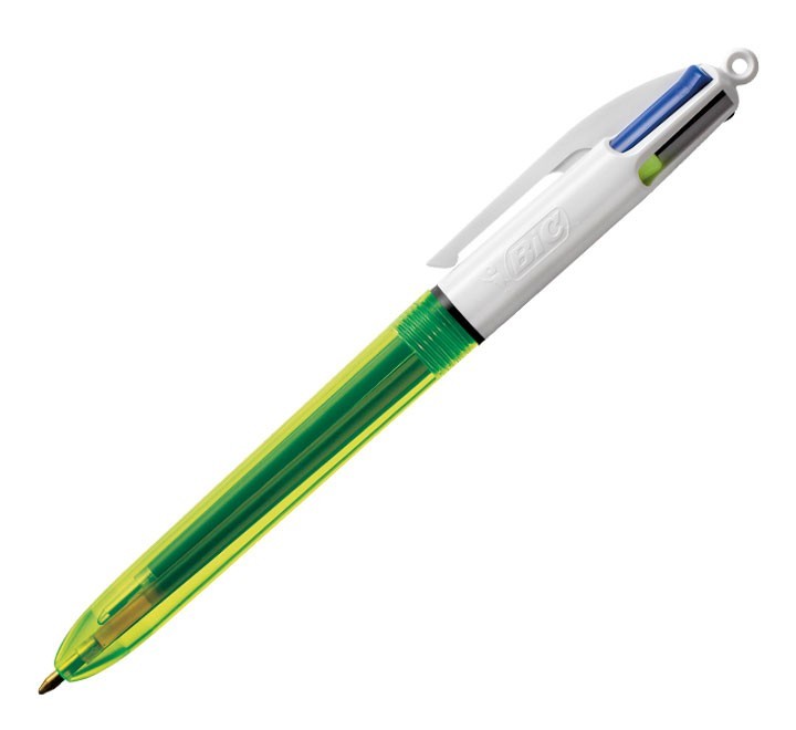 boligrafo bic 4 colores fluo 982868