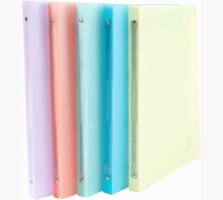 carp. exacompta 4 an-15mm pp a4 chrom pastel