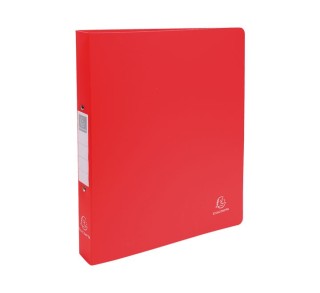 carp. exacompta pp a4 2-30mm rigido rojo