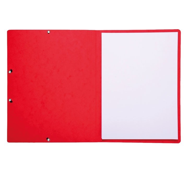 carpeta exacompta gomas sin solapas rojo