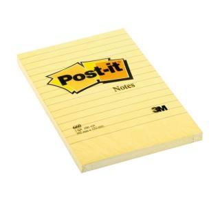 bloc 100h notas repos. post-it horiz. 102x152 amar