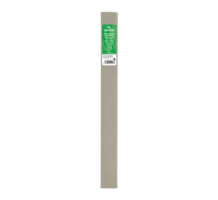 r. papel crepe canson 0.50x2.5m gris acero