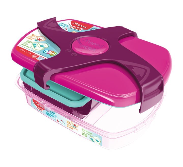 (obsoleto) tupper 2 comp. maped easy concept rosa