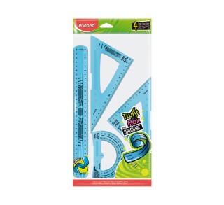 maxi kit reglas maped 4 piezas twist stdo