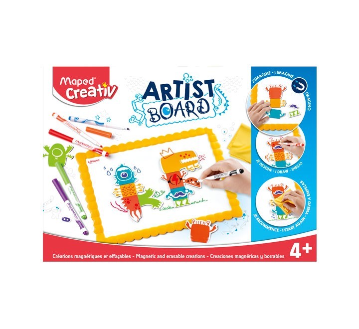 set maped creativ artist board magnetico
