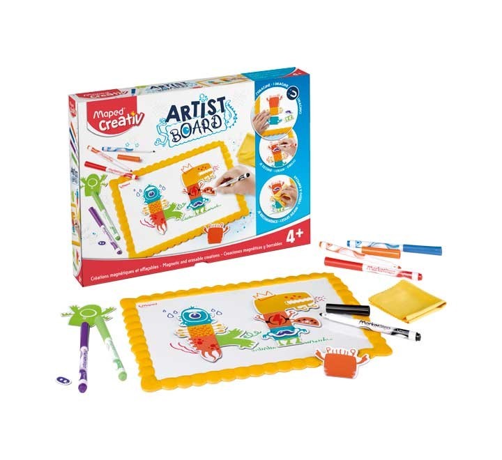 set maped creativ artist board magnetico