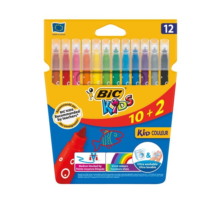 (obsoleto) est 10+2 rotulad bic couleur kid