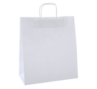 pack 50 bolsas kraft apli blanco 25x11x31 101649