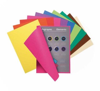 p. 100 subcarp. exacompta a4 flash 80gr stdo