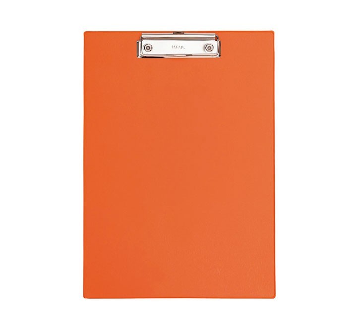 soporte maul c/pinza sup. a4 naranja