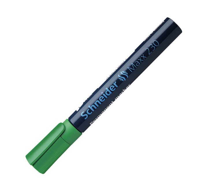 marcador perm. schneider maxx 230 verde 123004