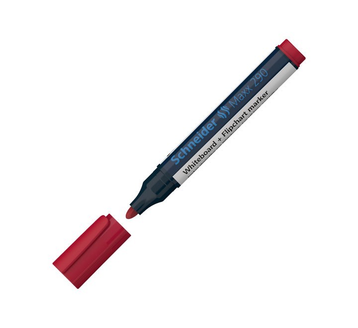 marc. pizarra blanca schneider maxx 290 rojo