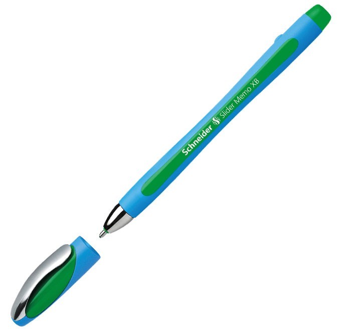 boligrafo schneider slider memo xb verde 150204