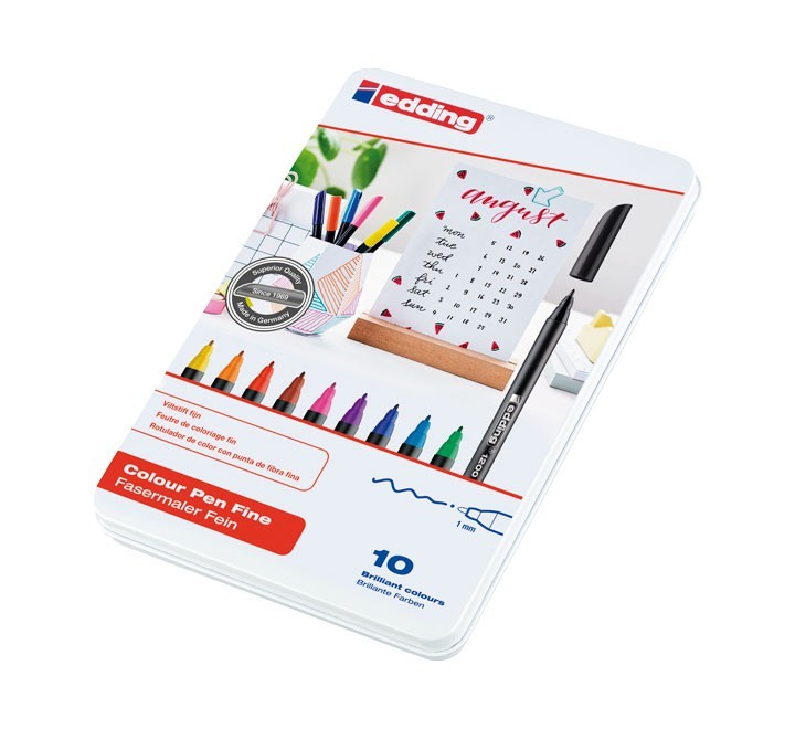 est. 10 rotulad. edding 1200 pta fina 1 stdo