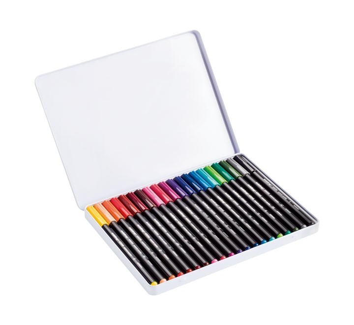 est. 20 rotulad. edding 1300 pta red 2mm stdo