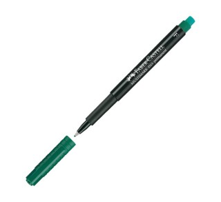 rotulador multimark faber castell 0.6mm f verde