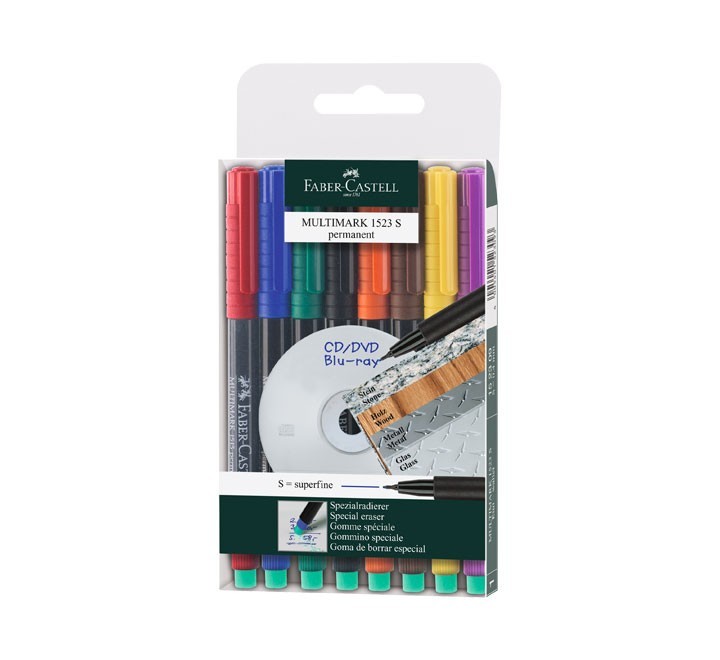 est. 8 rotu. multimark faber castell 0.4mm stdo