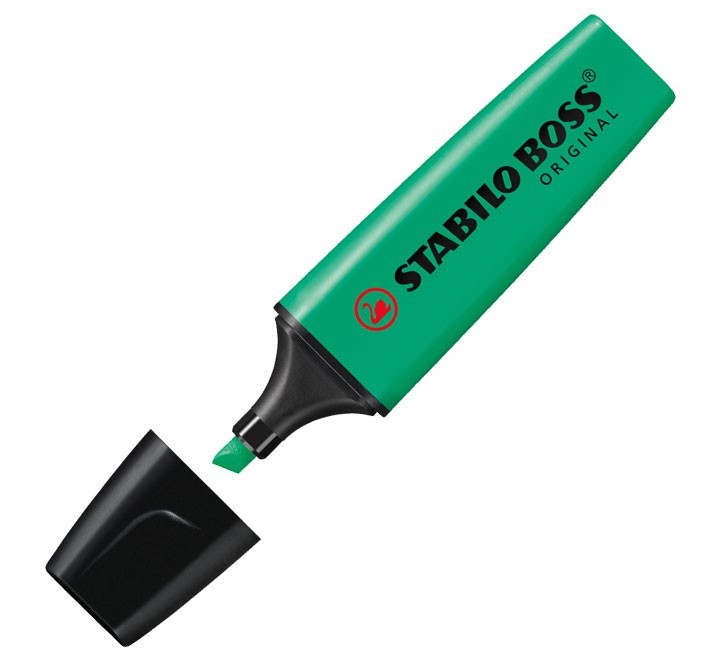 marcad. fluor. stabilo boss turquesa 70/51