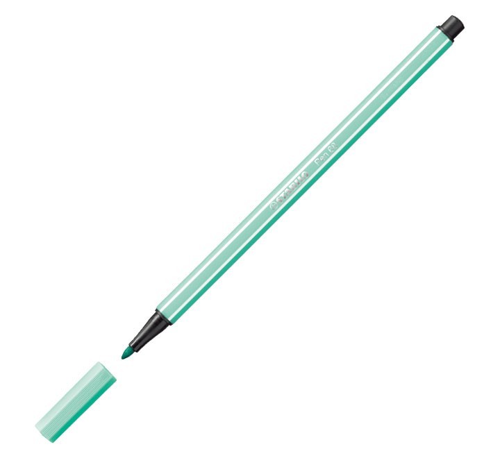 rotulador stabilo pen 68 1mm verde hielo 68/13