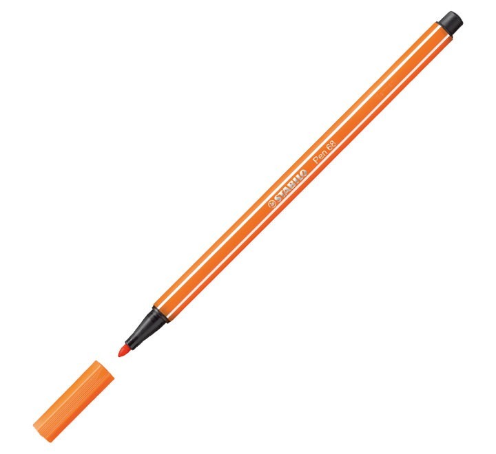 rotulador stabilo pen 68 1mm bermellon pal 68/30