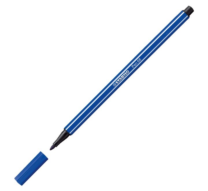 rotulador stabilo pen 68 1mm az marino 68/32