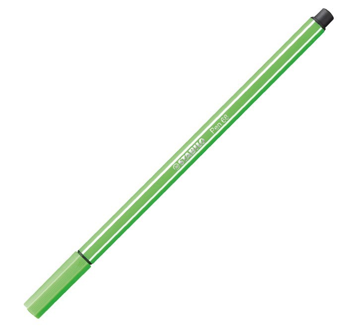 rotulador stabilo pen 68 1mm verd hoja 68/43