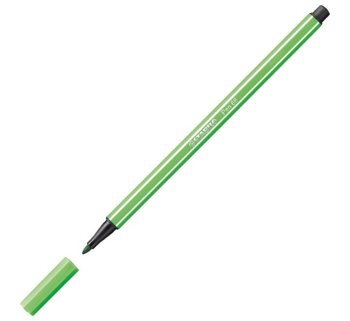 rotulador stabilo pen 68 1mm verd hoja 68/43