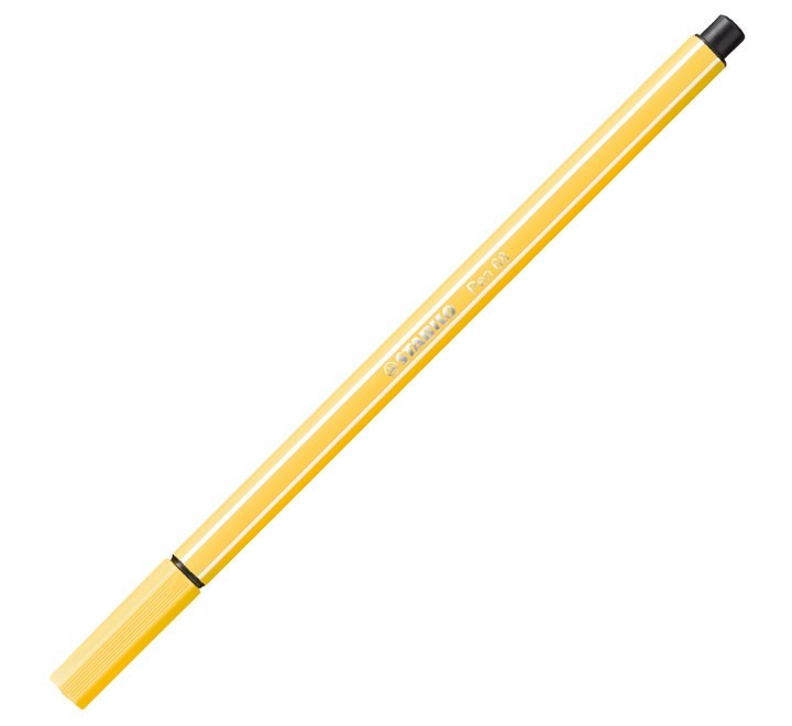 rotulador stabilo pen 68 1mm amarillo 68/44