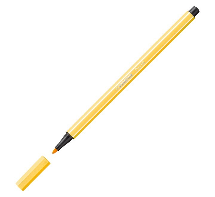 rotulador stabilo pen 68 1mm amarillo 68/44