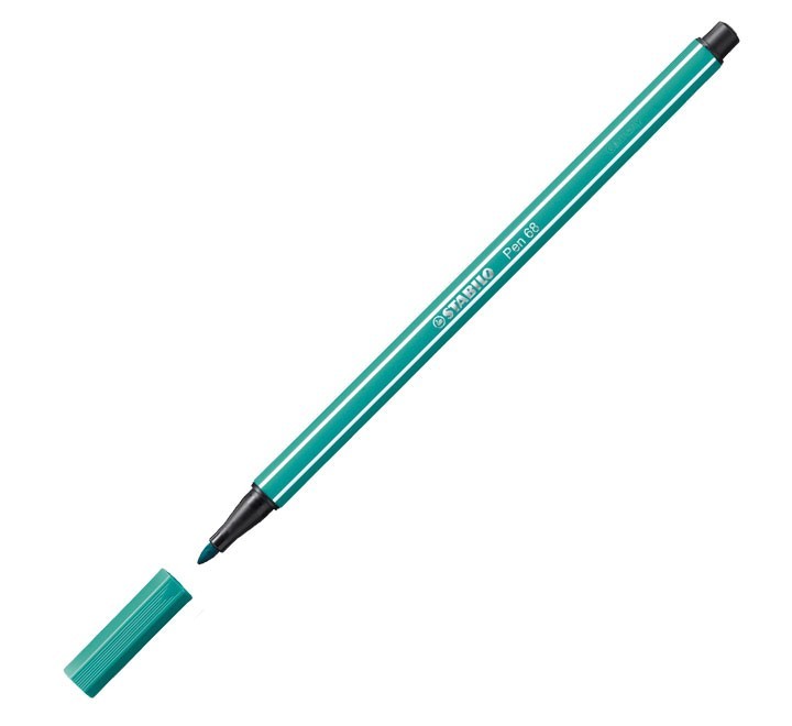 rotulador stabilo pen 68 1mm az turquesa 68/51