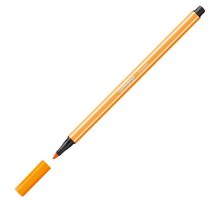 rotulador stabilo pen 68 1mm naranja 68/54