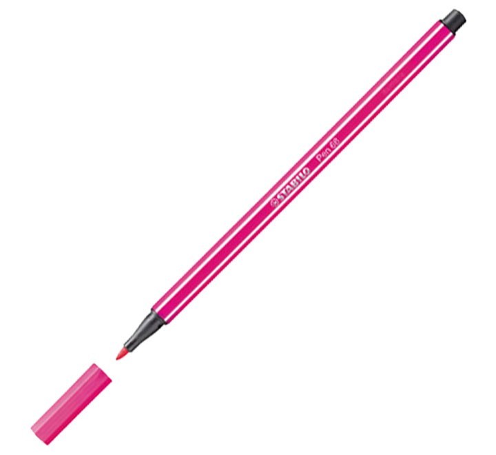 rotulador stabilo pen 68 1mm rosa 68/56