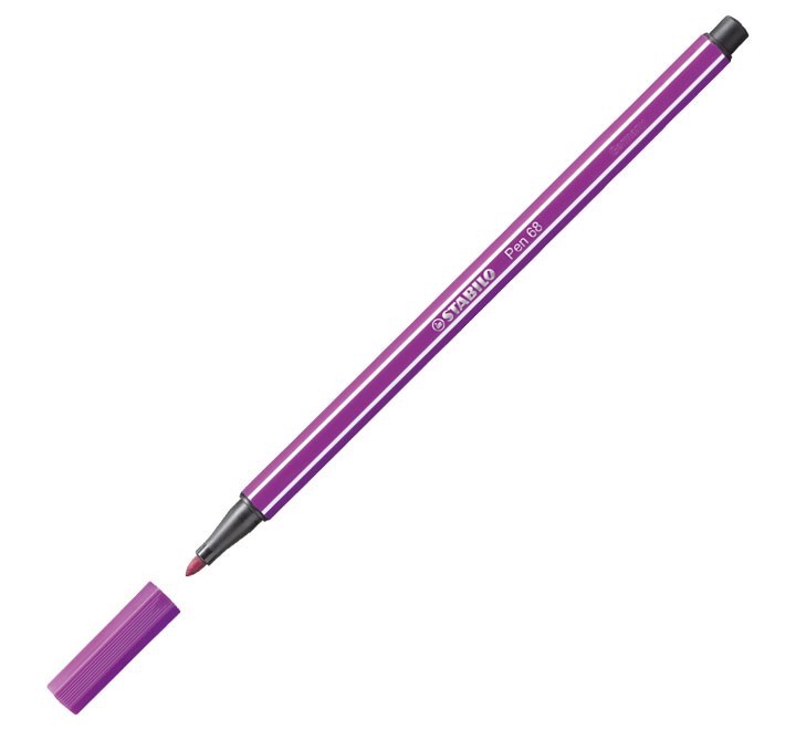 rotulador stabilo pen 68 1mm lila 68/58