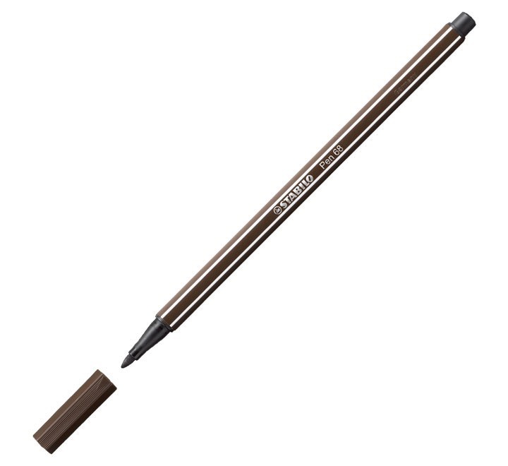 rotulador stabilo pen 68 1mm ocre 68/65