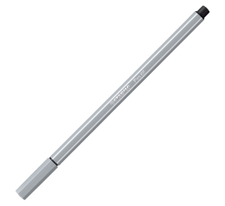 rotulador stabilo pen 68 1mm gris medio 68/95