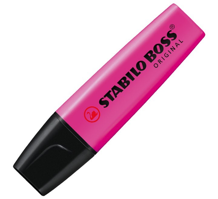 marcad. fluor. stabilo boss fucsia 70/58