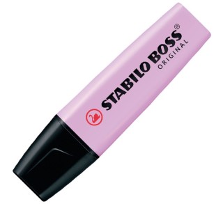 marcador stabilo boss pastel violeta 70/155