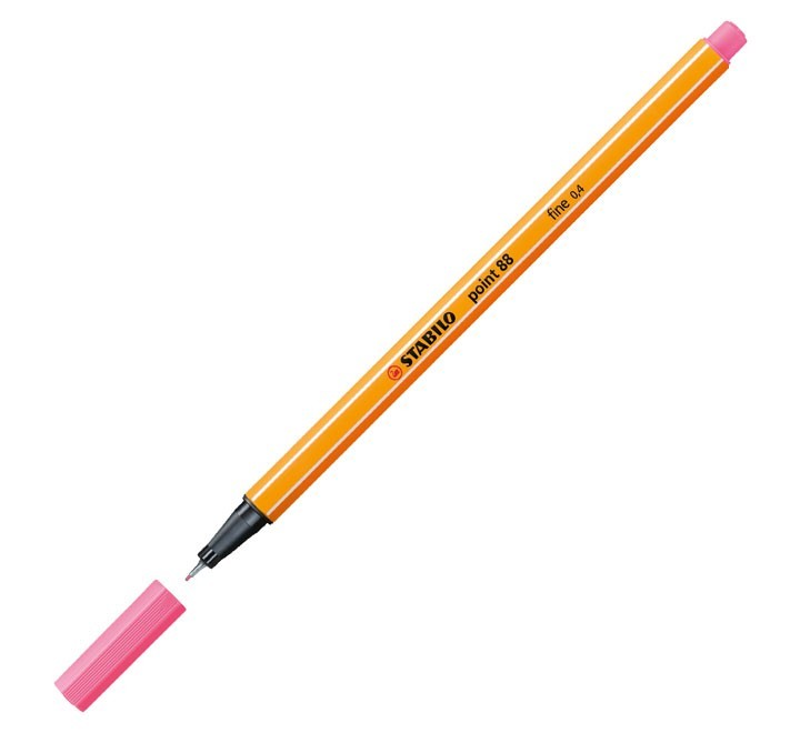 rotulador stabilo point 88 0.4mm rosa claro 88/29