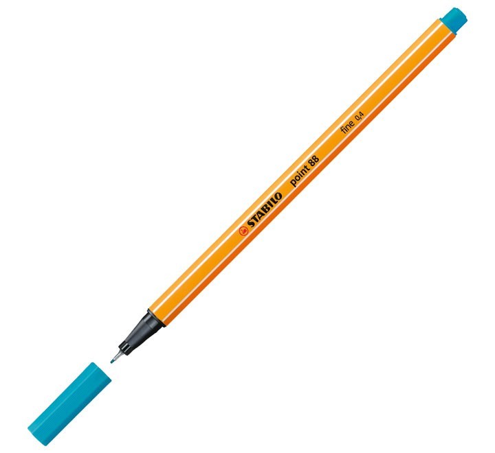rotulador stabilo point 88 0.4mm azul claro 88/31