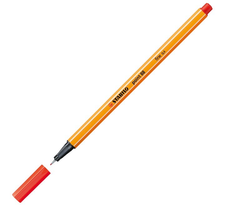 rotulador stabilo point 88 0.4mm carmin 88/48