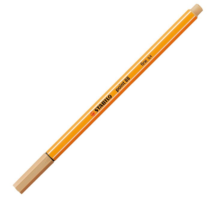rotulador stabilo point 88 0.4mm ocre claro 88/88