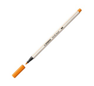 rotulador stabilo pen 68 brush 54 naranja