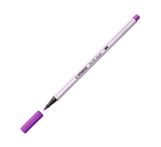 rotulador stabilo pen 68 brush 58 lila
