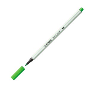 rotulador stabilo pen 68 brush 33 verde claro