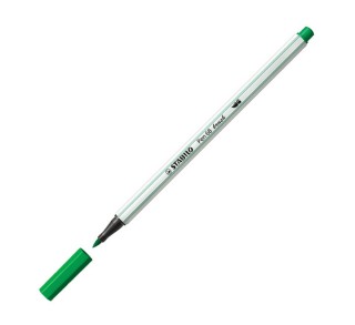 rotulador stabilo pen 68 brush 36 verde esmeralda