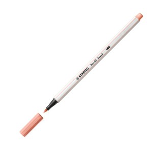 rotulador stabilo pen 68 brush 26 albaricoque