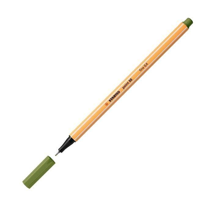 rotulador stabilo point 88 0.4mm ver musgo 88/35