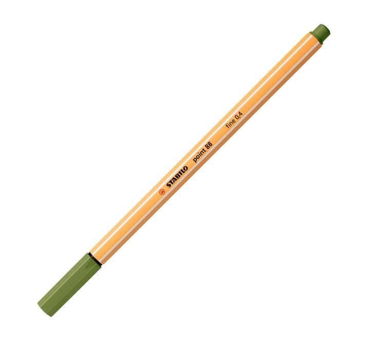 rotulador stabilo point 88 0.4mm ver musgo 88/35