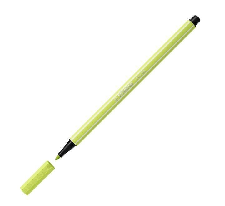rotulador stabilo pen 68 1mm verde lima 68/14