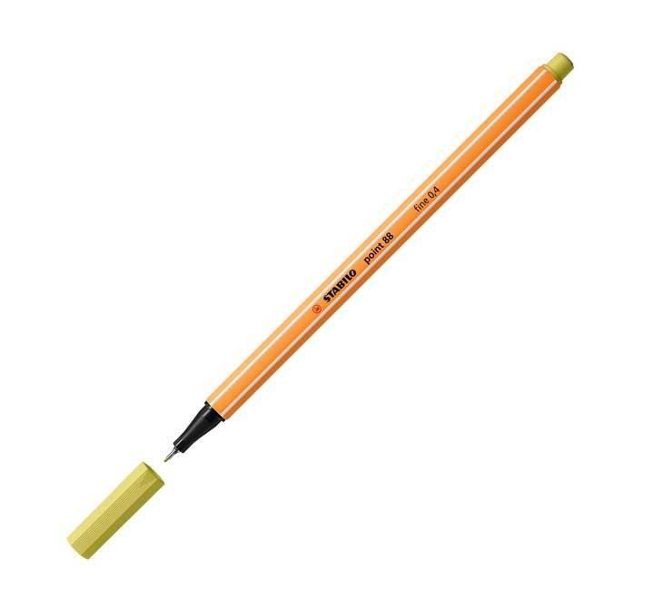 rotulador stabilo point 88 0.4mm mostaza 88/67